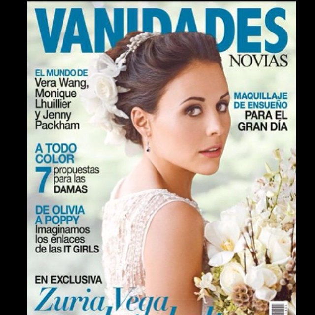 Cурия Вега. Фото из Twitter'а и Instagram'а Сурии – снимки из фотосессии для журнала «Vanidades Novias».