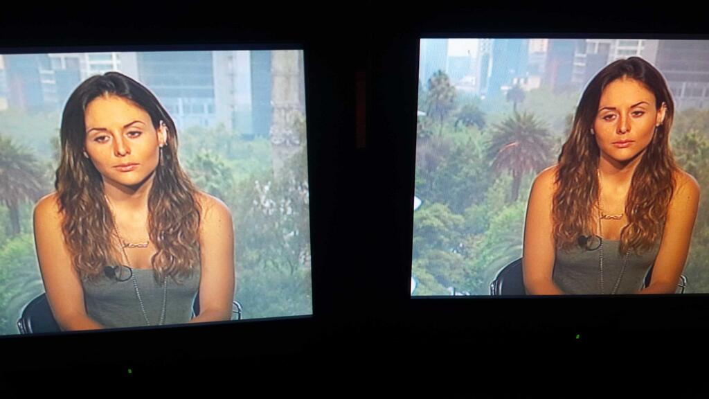 Cурия Вега. Сурия на интервью для канала CNN.