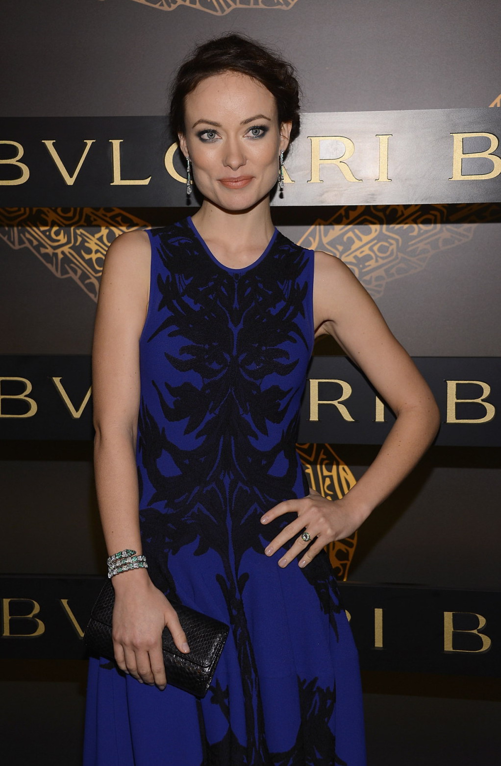 Оливия Уайлд. Презентация новой коллекции часов «The Serpenti» от компании Bulgari в рамках недели моды Mercedes-Benz