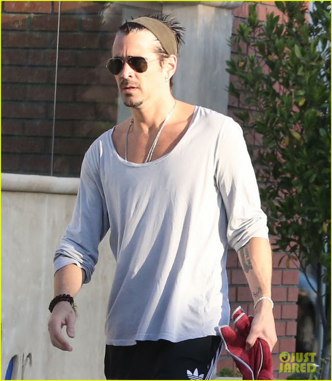 Колин Фаррелл. После сеанса йоги