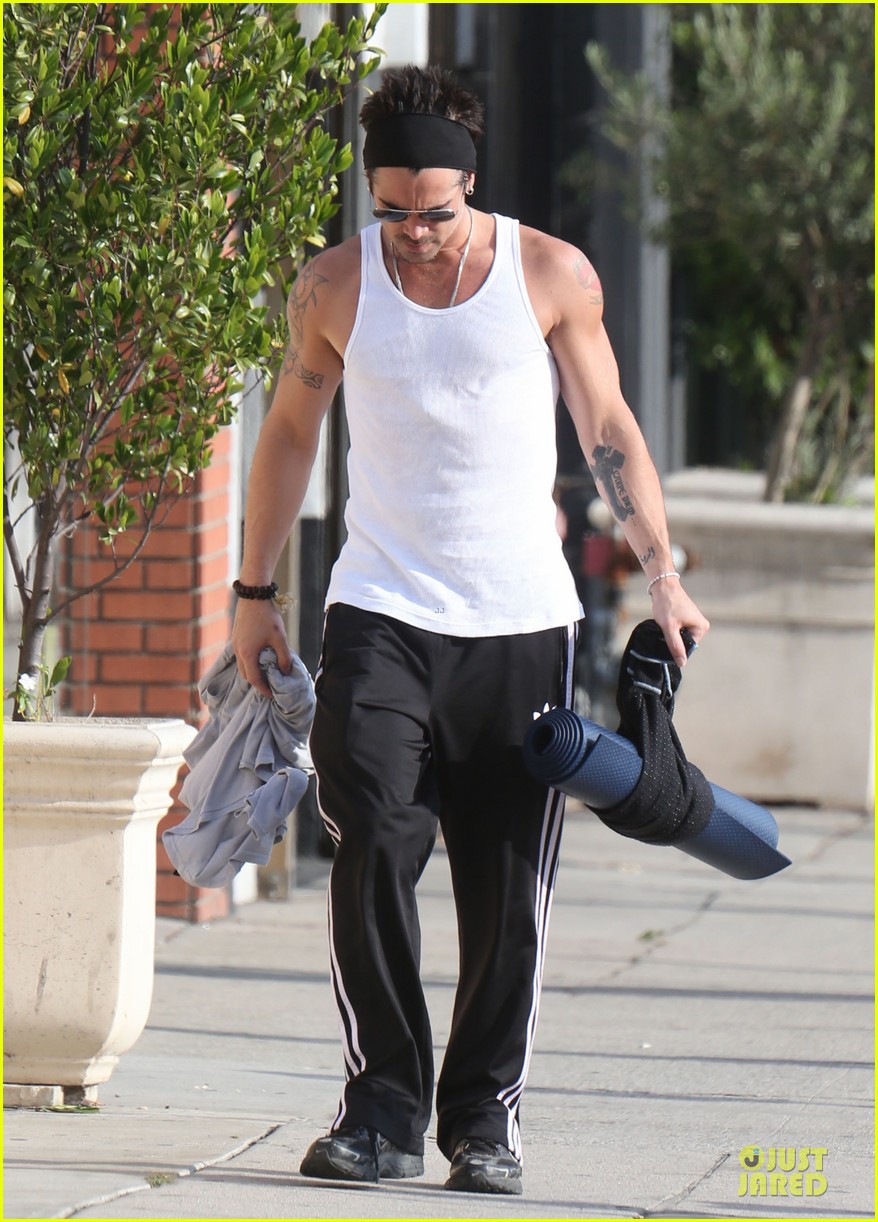 Колин Фаррелл. После сеанса йоги