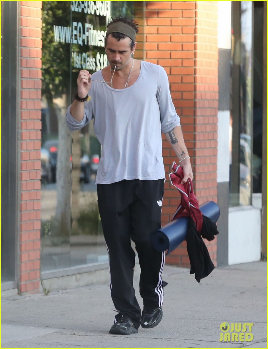 Колин Фаррелл. После сеанса йоги