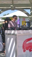 Элайджа Вуд.  Coachella Lacoste Live Desert Pool Party