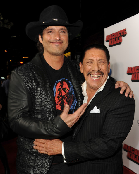 Дэнни Трехо. Премьера Machete kills в Лос-Анджелесе