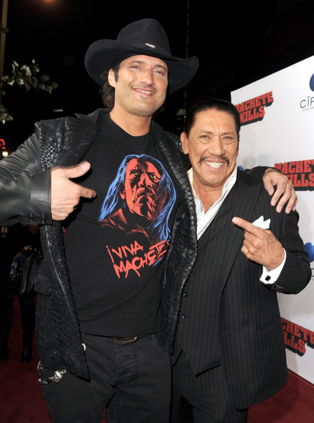 Дэнни Трехо. Премьера Machete kills в Лос-Анджелесе