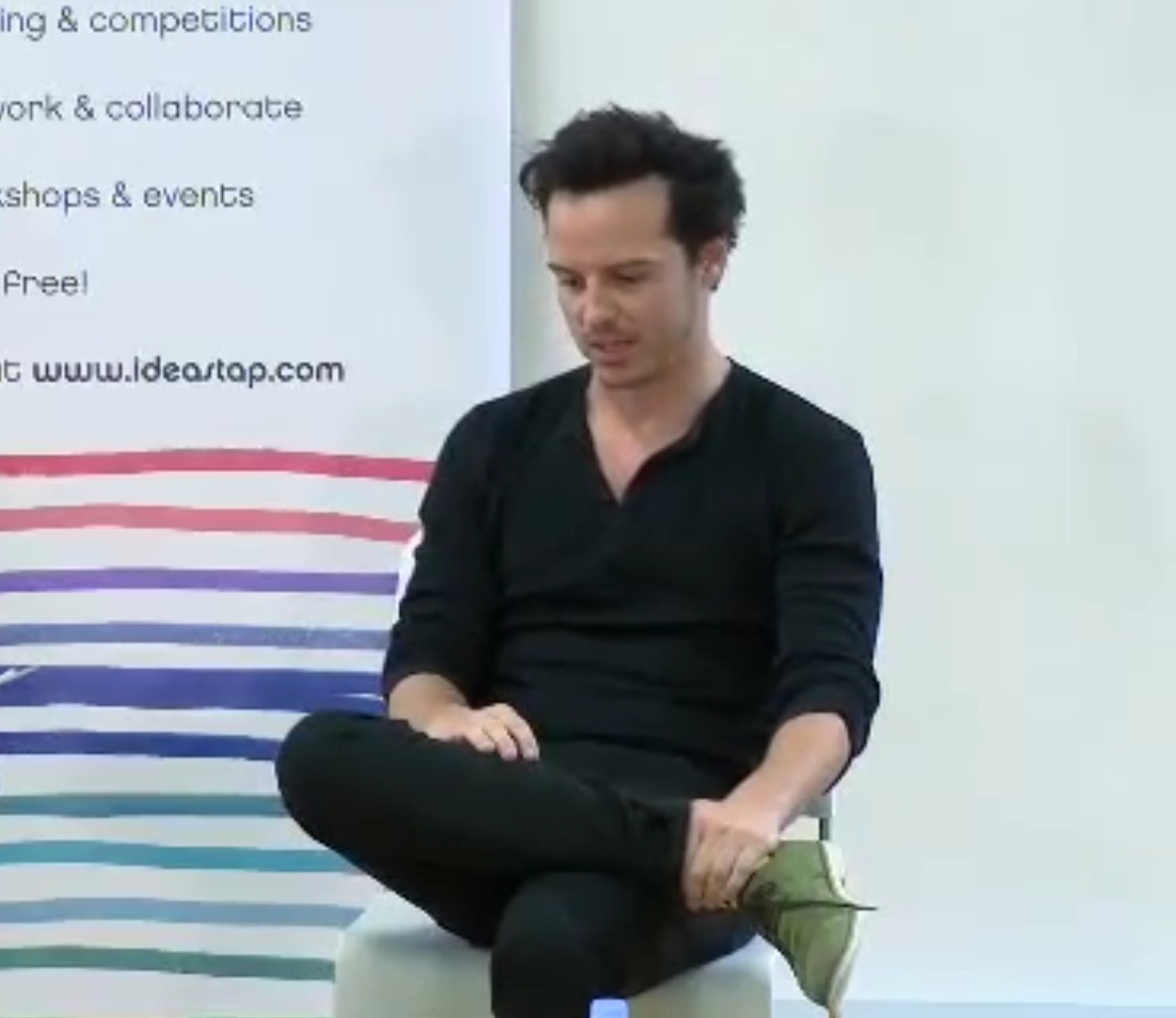 Эндрю Скотт. Первое видео с майского мастер-класса