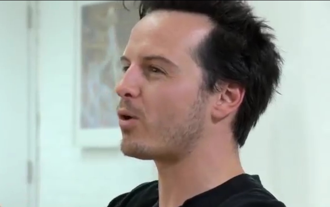 Эндрю Скотт. Первое видео с майского мастер-класса