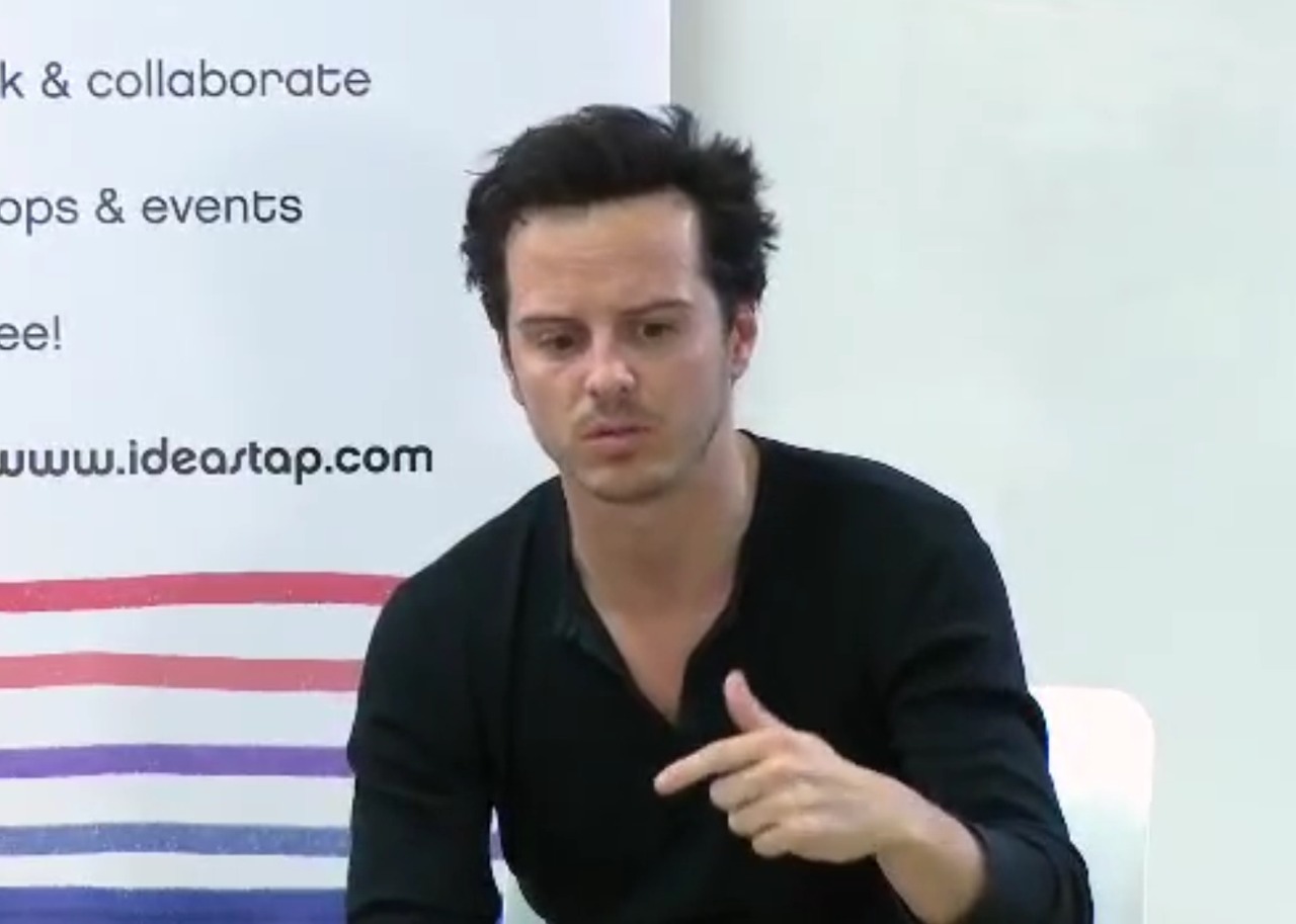 Эндрю Скотт. Первое видео с майского мастер-класса