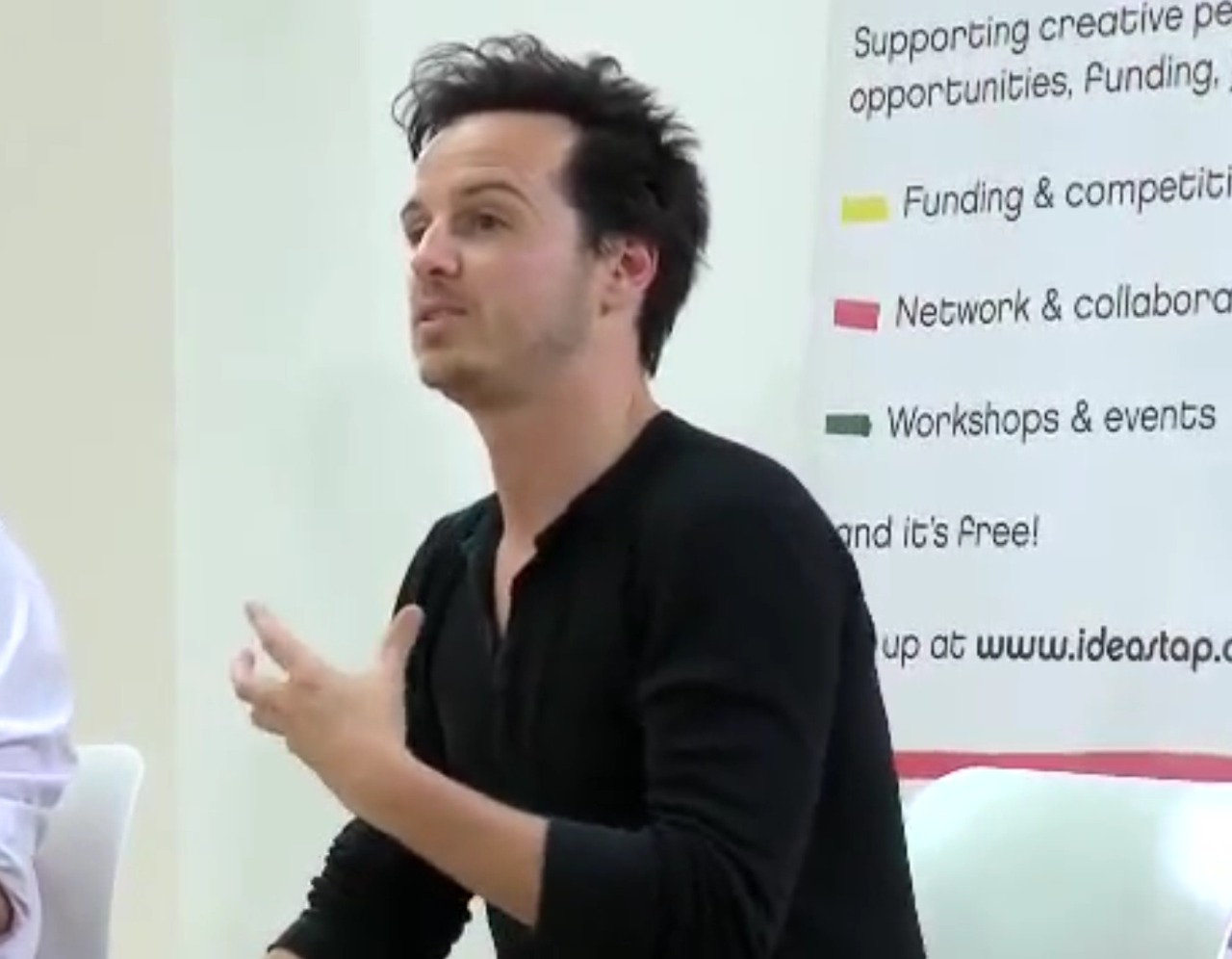 Эндрю Скотт. Первое видео с майского мастер-класса