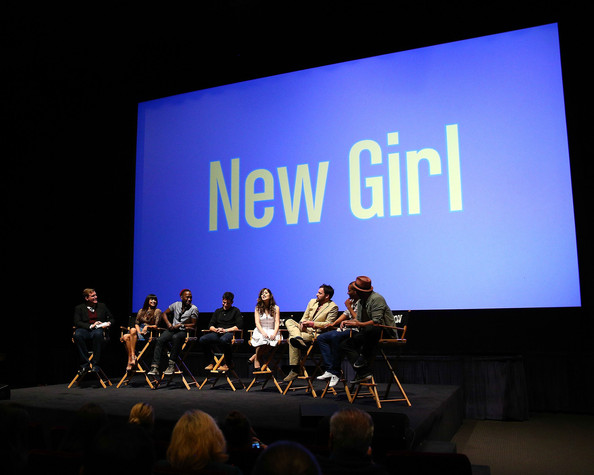 Зоуи Дешанель. 2014 FOX Upfronts - New Girl' Season 3 Finale Screening And Cast - 8 Мая, Лос-Анджелес