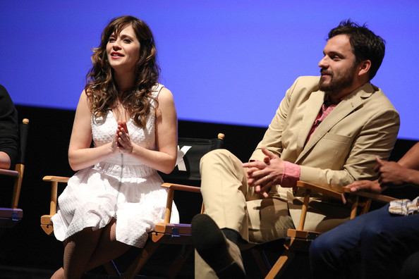 Зоуи Дешанель. 2014 FOX Upfronts - New Girl' Season 3 Finale Screening And Cast - 8 Мая, Лос-Анджелес