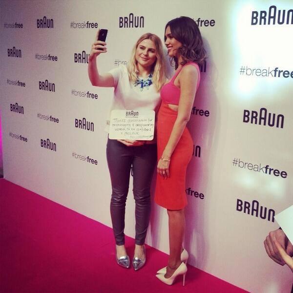 Джессика Альба. Braun #breakfree