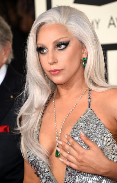 Леди Гага. Леди Гага на премии Грэмми, 8 февраля 2015 года.