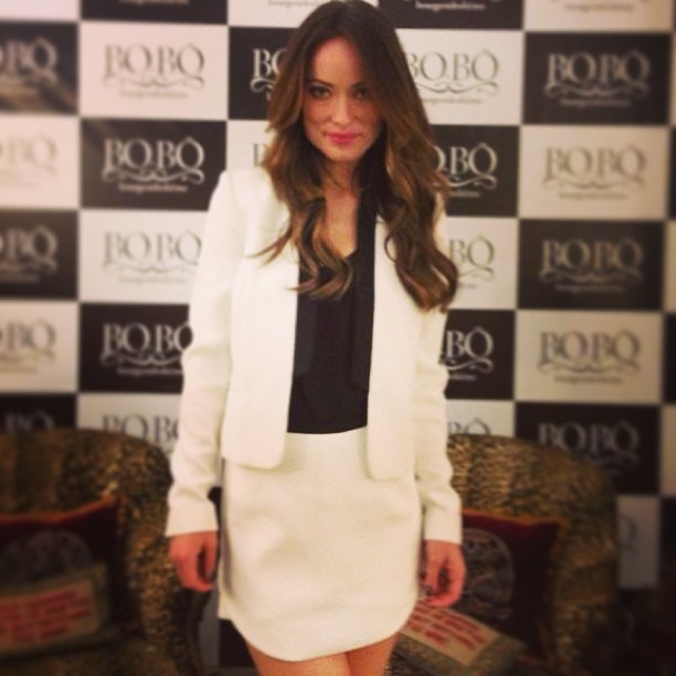 Оливия Уайлд. Фото с пресс-конференции приуроченной к запуску новой коллекции одежды компании Bo.Bô.