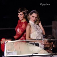 Химена Наваррете. Химена снялась в клипе певицы Belinda, они примеряли на себе образы разных эпох.