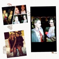 Химена Наваррете. Химена снялась в клипе певицы Belinda, они примеряли на себе образы разных эпох.