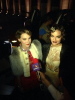 Химена Наваррете. Химена снялась в клипе певицы Belinda, они примеряли на себе образы разных эпох.