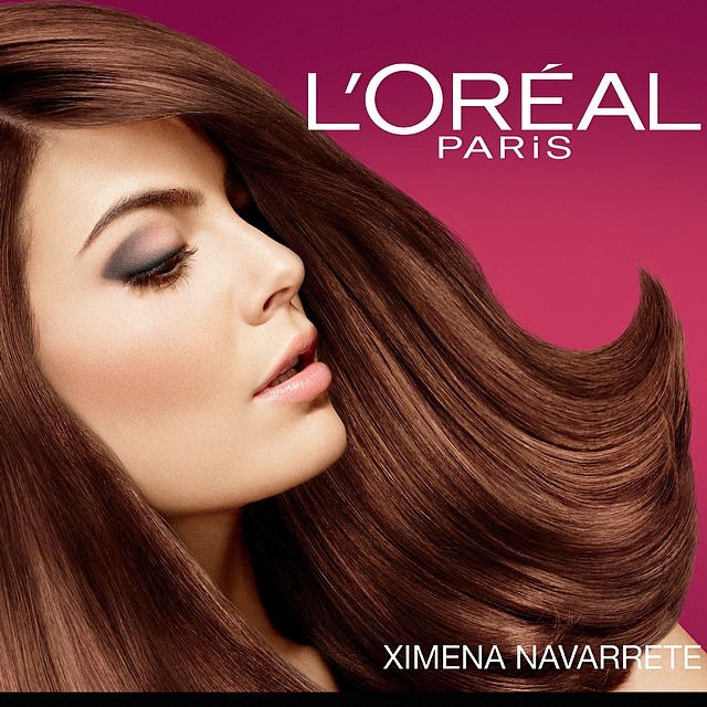 Химена Наваррете. Химена для L'Oréal Paris.