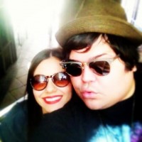 Виктория Джастис. Фото с Инстаграма Харви. 