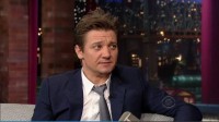 Джереми Реннер. Jeremy Renner on the Late Show with David Letterman 