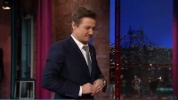 Джереми Реннер. Jeremy Renner on the Late Show with David Letterman 