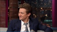 Джереми Реннер. Jeremy Renner on the Late Show with David Letterman 