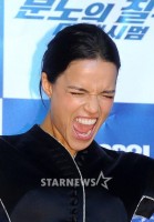 Мишель Родригес. Michelle Rodriguez promoting Fast & Furious 6 in Korea