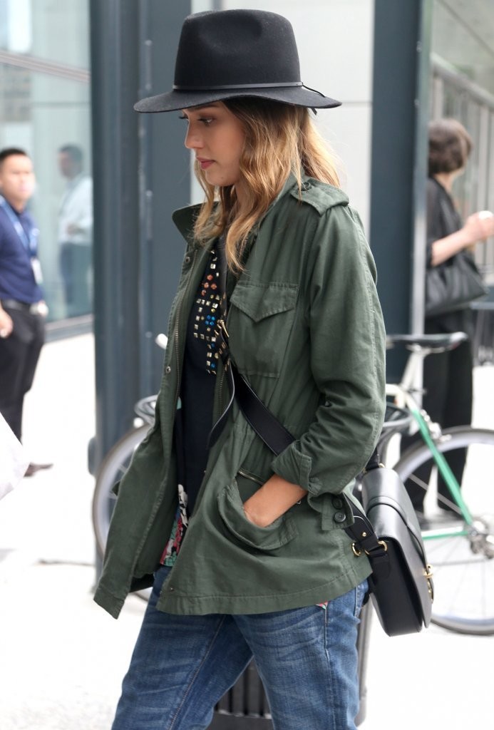 Джессика Альба. Джессика Альба в Нью-Йорке