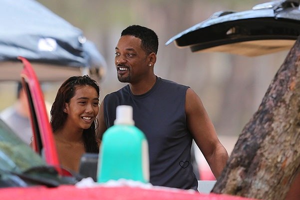 Уилл Смит. Только у нас новые фото! Уилл с семьей на Гавайях (10 фото)