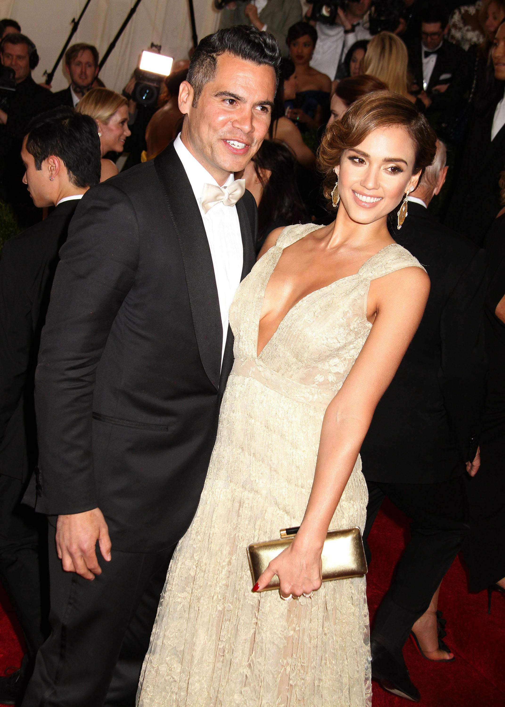 Джессика Альба. Met Gala 2014 в Нью-Йорке