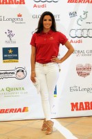Ева Лонгория. Ева Лонгория на благотворительном турнире в Marbella.