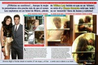 Химена Наваррете. Издание «TV Notas» опубликовало снимки, о которых сообщалось раннее - фото Химены и Уильяма Леви в Маями. Можно увидеть, что актеры обнимаются, целуются, а также лежат вместе на диване.