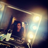 Cурия Вега. Фото из Instagram'а. Сурия на съемках новой фотосессии.