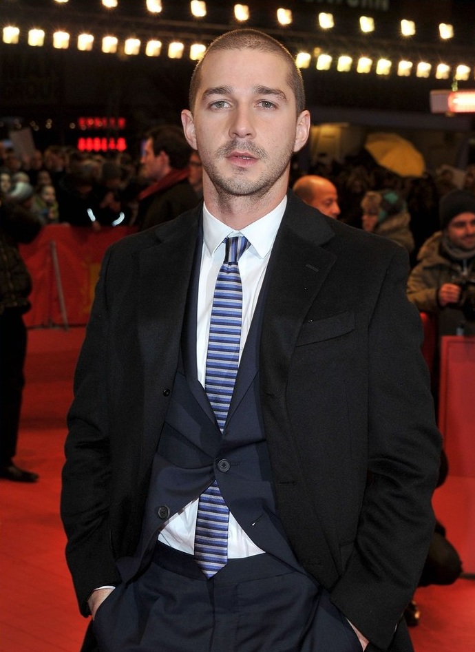 Шайа ЛаБаф. Шайа и Руперт Гринт на премьере в Берлине