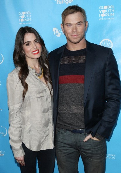 Никки Рид. Никки вместе с мужем побывали на «Launch Event For mPowering Action Mobile Platform».