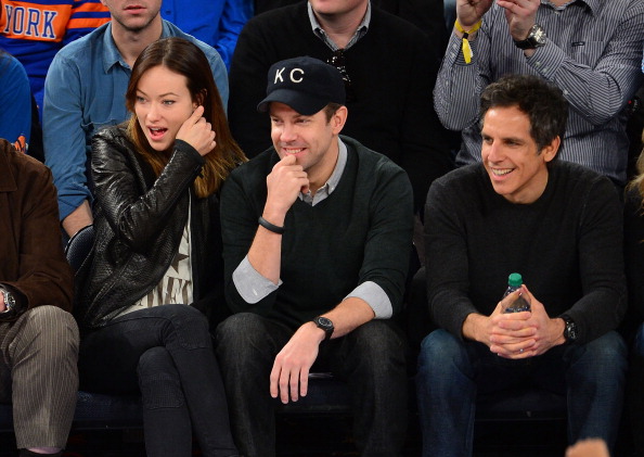 Оливия Уайлд. Баскетбольный матч «Никс» против «Клипперс»