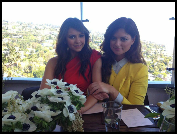 Нина Добрев. THR's Most Powerful Stylists Lunch at Soho House