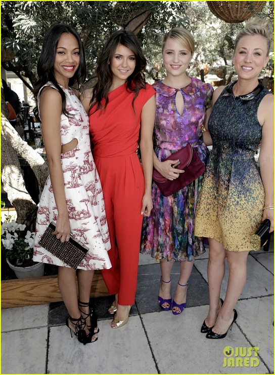 Нина Добрев. THR's Most Powerful Stylists Lunch at Soho House