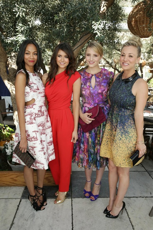 Нина Добрев. THR's Most Powerful Stylists Lunch at Soho House