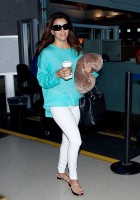 Ева Лонгория. Ева Лонгория прибыла в Лос-Анджелес (Los Angeles International Airport).