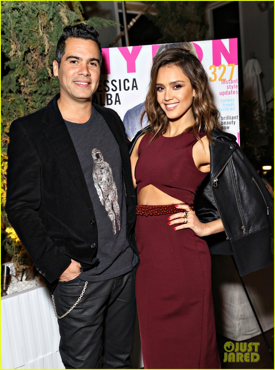 Джессика Альба. Джессика Альба на "Nylon Magazine Cover Party"