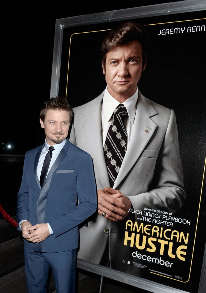 Джереми Реннер. Показ American Hustle в Нью-Йорке  6.12.13