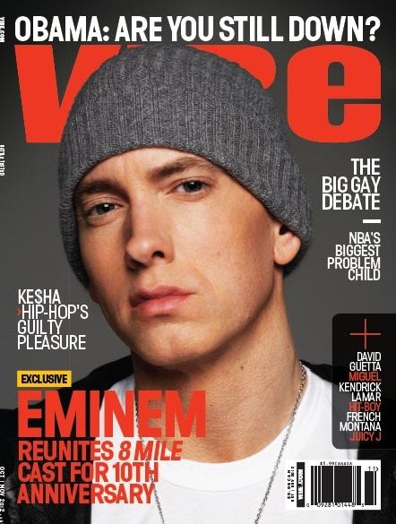 Эминем. EMINEM И ДРУГИЕ АКТЁРЫ ИЗ ФИЛЬМА 8 МИЛЯ ДАЛИ ИНТЕРВЬЮ ЖУРНАЛУ VIBE