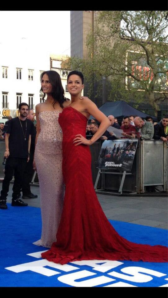 Мишель Родригес. Michelle Rodriguez at Wolrd Premiere London Fast 6