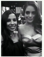 Многим фанатам посчастливилось сфотографироваться с Хименой на конкурсе Мисс Эквадор.