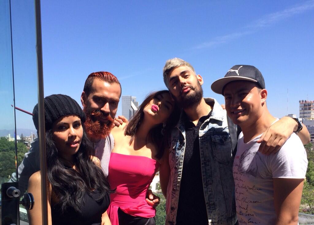 Химена Наваррете. фото со съемок новой фотосессии Химе. Фотосессия прошла для модного бренда BCBGMAXAZRIA.