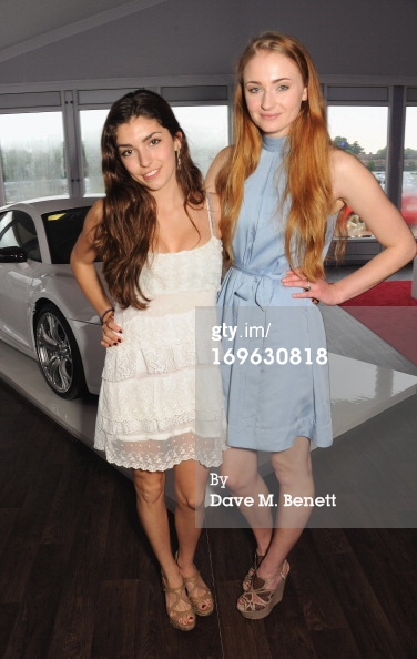 Софи Тернер. Sophie Turner attend the Audi Polo Challenge in Chester