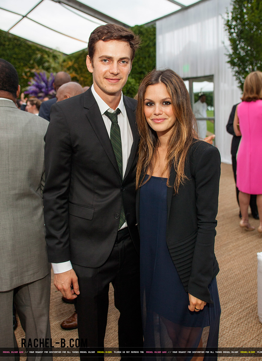 Рэйчел Билсон. Рэйчел и Хайден на свадьбе Джорджа Лукаса и Мелоди Хобсон в Hyde Park