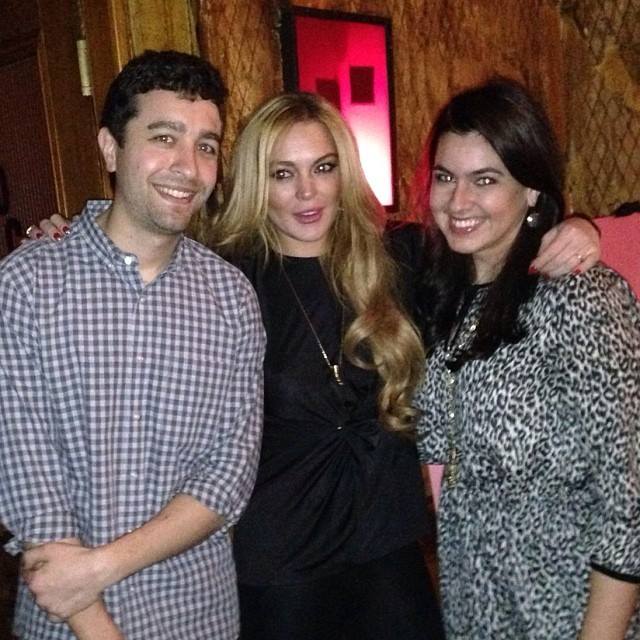 Линдси Лохан. Just Sing It App Launch! 16 декабря, в Нью - Йорке