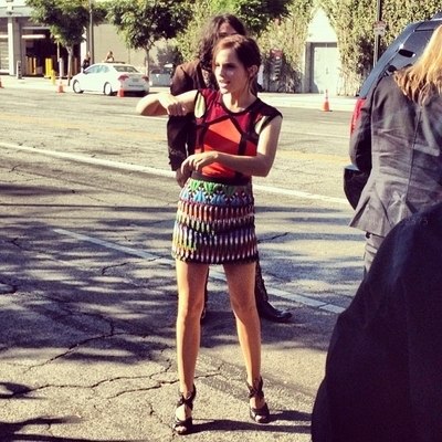 Эмма Уотсон.  Несколько фото от фанатов с Video Music Awards 2012 +1 из ресторана ABC Kitchen 20.09.12